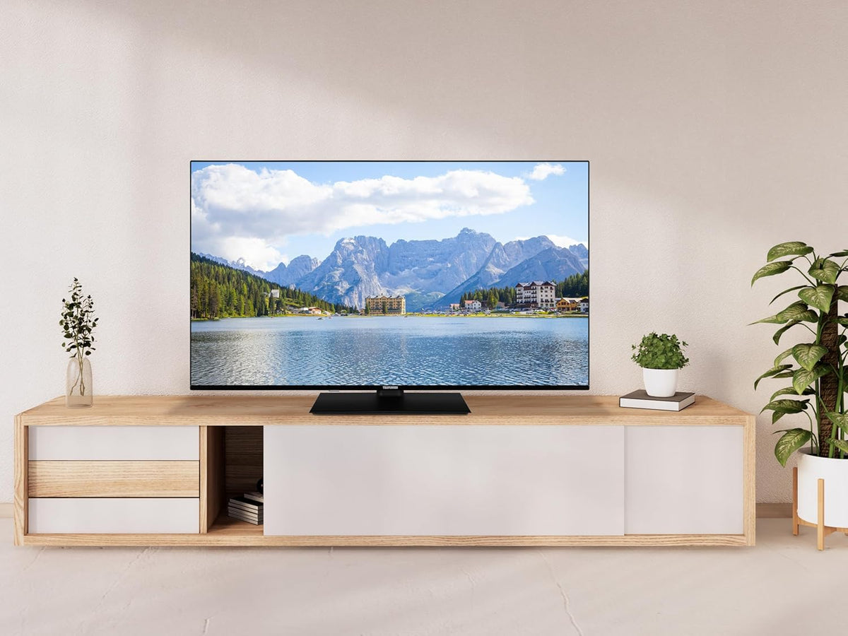 TELEFUNKEN 2025 Smart TV 55" Ultra HD TE55750B46I2PZ, TiVo TV LED 55 Inch, Compatible with Alexa and Google Assistant, DVB-I, Digital DVB-T2, Dolby Vision, HDR10