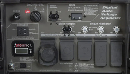 Honda EB10000 10000Watt Industrial Generator with CO-MINDER Sensor