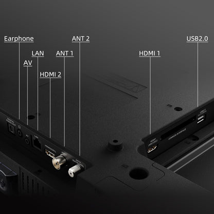 CHiQ TV 40 Inch (100cm) L40M9G, Smart TV, FHD, Google TV, HDR10, DVB-T2, Dolby Audio, Built-in Chromecast, HDMI*3, Frameless in Metal 2025