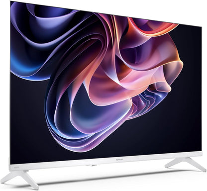 Sharp 32HF2365EW - GOOGLE TV, 32" HD, FRAMELESS, 60Hz, Sound 2x3W, HDMIx3, USBx2, USB, White