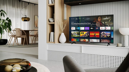 Sharp 40FH6EA 40" LED Smart TV, Frameless, FHD Android 11, DVB-T2/S2, Wi-Fi, Black, 3xHDMI 2.1, 2xUSB, Built-in Chromecast, Dolby Digital Plus, DolbyAC-4