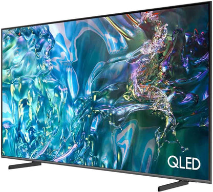 Smart TV 43" QE43Q64DAUXZT QLED, Upscaling, Processore Quantum 4K Lite, AirSlim Design, DVBT-2, Q-Symphony & OTS Lite, Gaming Hub, Ultimate UHD Dimming, Titan Gray 2024 [Amazon EXCL.]