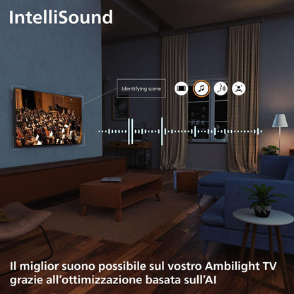 Ambilight 43PUS8200 4K LED Smart TV - Display 43'' with Platform Titan OS, Pixel Precise Ultra HD and Dolby Atmos Sound - Works with Alexa and Google Voice Assistant