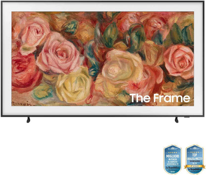 TV QE65LS03DAUXZT QLED 4K, Smart TV 65" Quantum Processor 4K, Frame Design, DVBT-2, Q-Symphony & Dolby Atmos, Alexa Built-in, Compatible with Bixby and Google Assistant, Black 2024