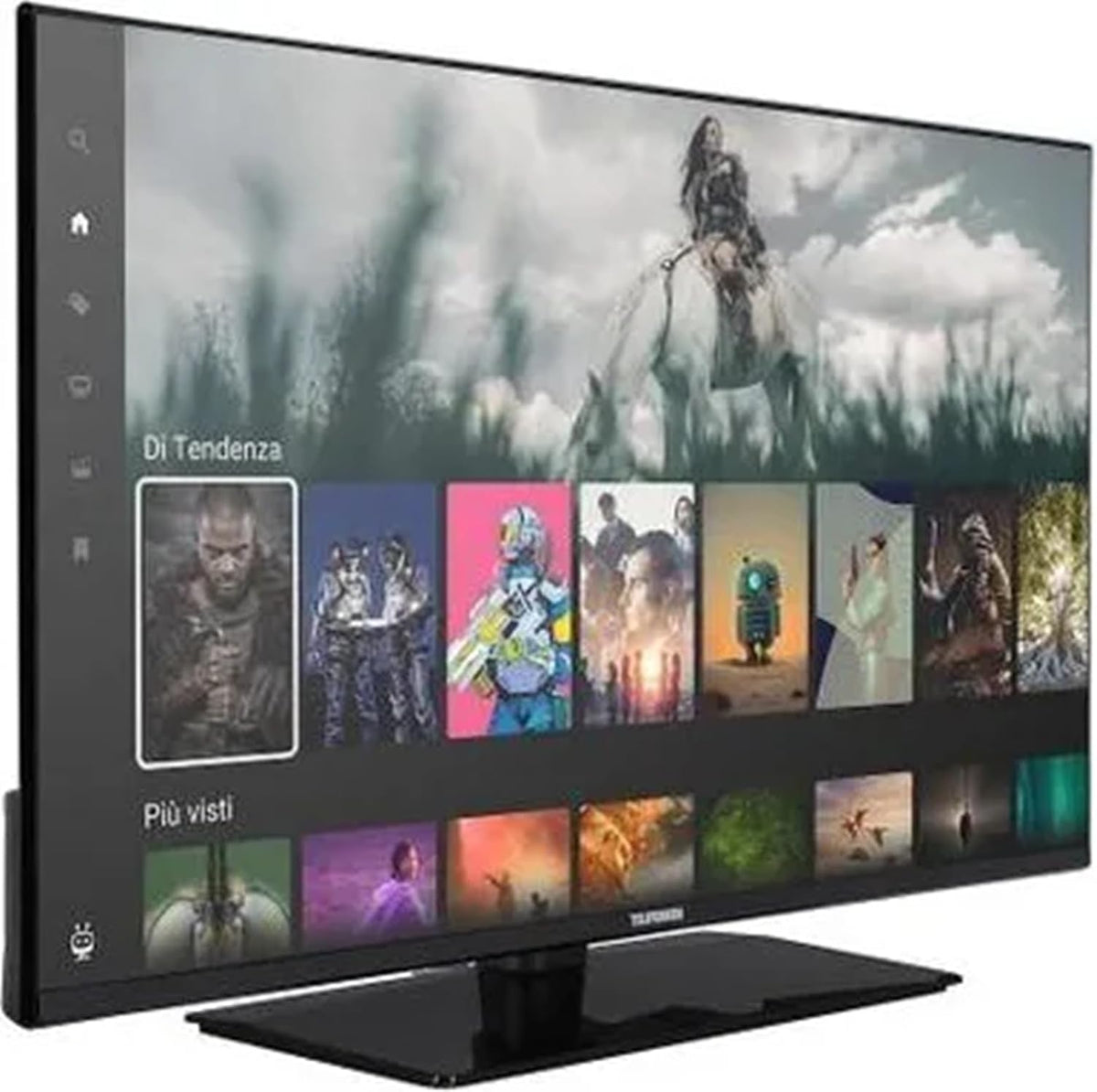 TELEFUNKEN TE40750B45I2KT - 40" Smart TV (102 cm) DVB-T2 HEVC, LED, Black