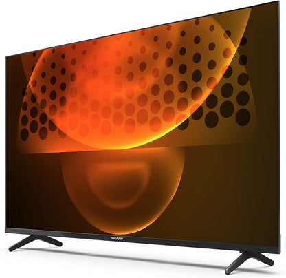 Sharp 40FH6EA 40" LED Smart TV, Frameless, FHD Android 11, DVB-T2/S2, Wi-Fi, Black, 3xHDMI 2.1, 2xUSB, Built-in Chromecast, Dolby Digital Plus, DolbyAC-4